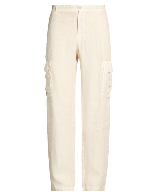 120% Lino Natural Pants for men