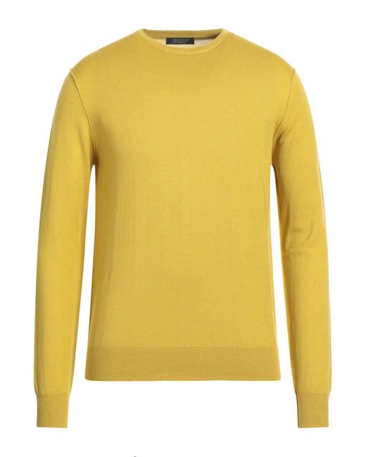 Aragona Yellow Sweater for men