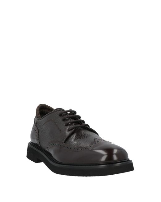 Pollini Black Lace-up Shoes for men