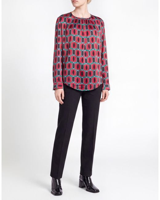 Top Camicettasnob de color Red