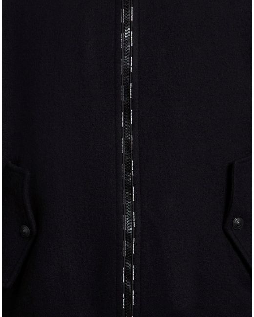Versace Jeans Couture Blue Jacket Wool, Polyamide for men