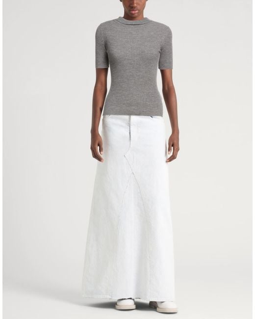 Manila Grace Gray Turtleneck Wool, Acrylic, Polyester, Polyamide