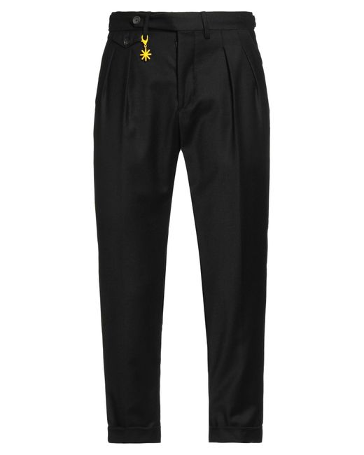 Manuel Ritz Black Trouser for men