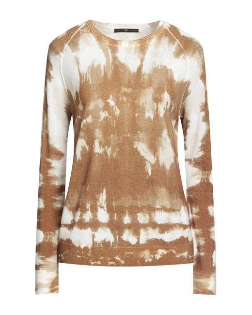 Pullover High de color Natural