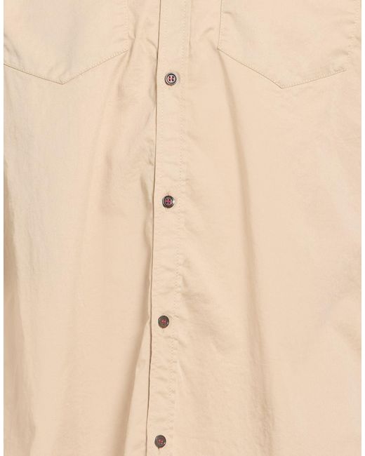 DSquared² Natural Shirt Cotton, Elastane for men