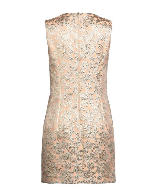 Dolce & Gabbana Natural Mini-Kleid