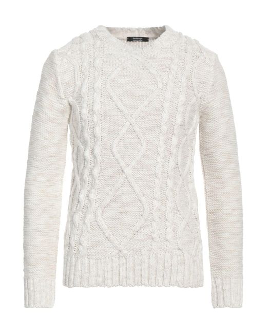 Pullover di Bomboogie in White da Uomo