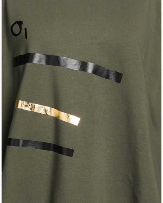 .MŌUSSE. Green Sweatshirt Cotton, Elastane