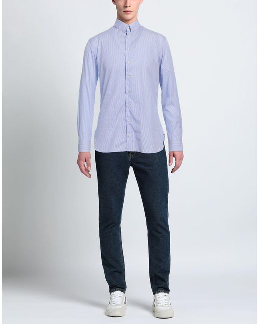 Giorgio Armani Blue Shirt for men