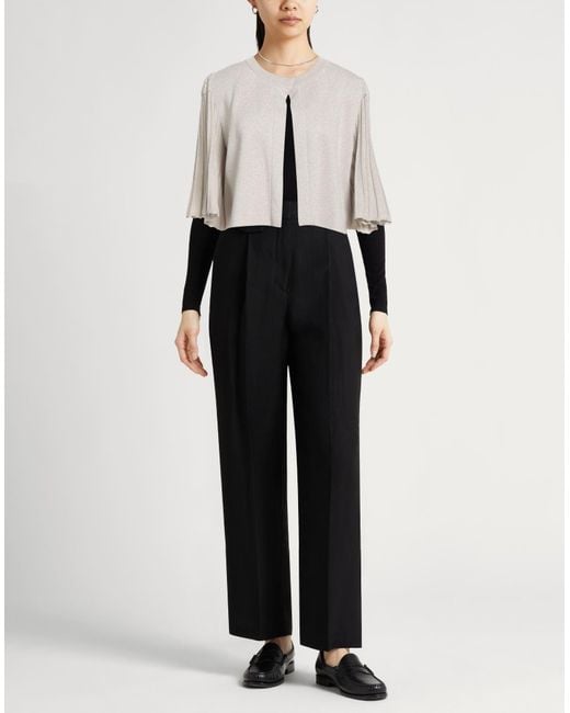 ESCADA Natural Cardigan Viscose, Polyamide, Metallic Fiber