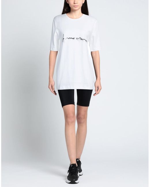 Ann Demeulemeester White T-shirts