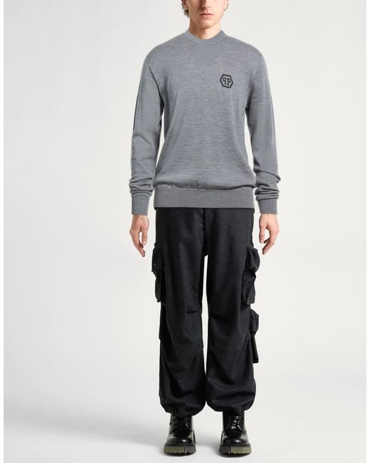 Pullover Philipp Plein de hombre de color Gray