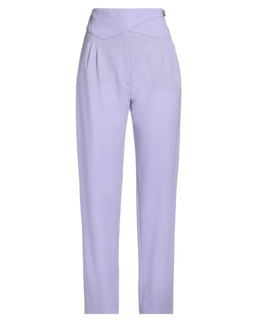 Blazé Milano Purple Lilac Pants Virgin Wool