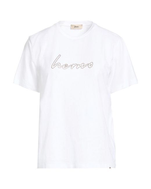Herno White T-Shirts