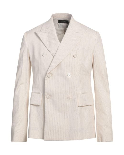 Amiri Natural Cream Blazer Polyamide, Polyester, Elastane for men