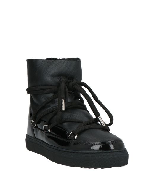 Inuikii Black Ankle Boots Leather