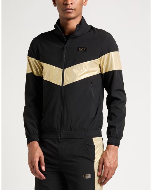 EA7 Black Tracksuit for men