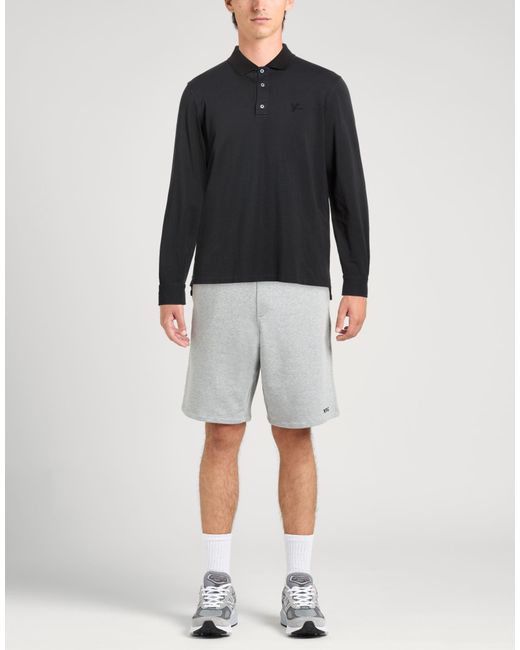 Polo Isaia de hombre de color Black