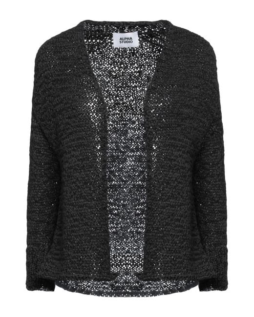 Alpha Studio Black Cardigan