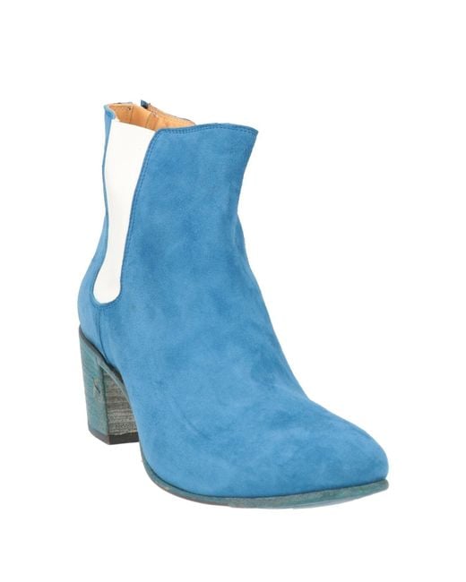 JP/DAVID Blue Ankle Boots