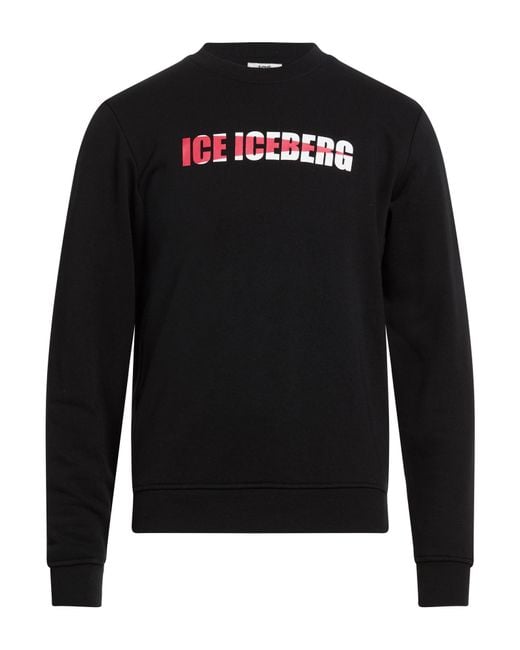 Ice Iceberg Black Sweatshirt for men