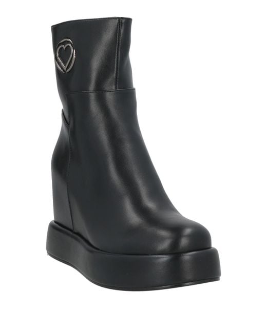Gai Mattiolo Black Ankle Boots