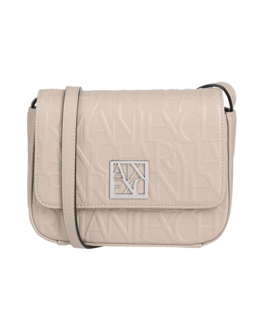 Armani Exchange Natural Cross-body Bag