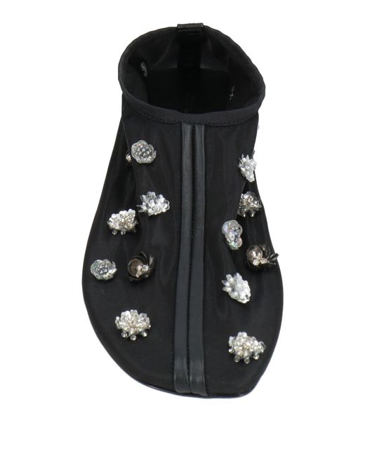 Christopher Esber Black Ballet Flats