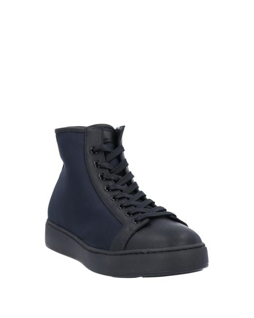 Santoni Blue Sneakers
