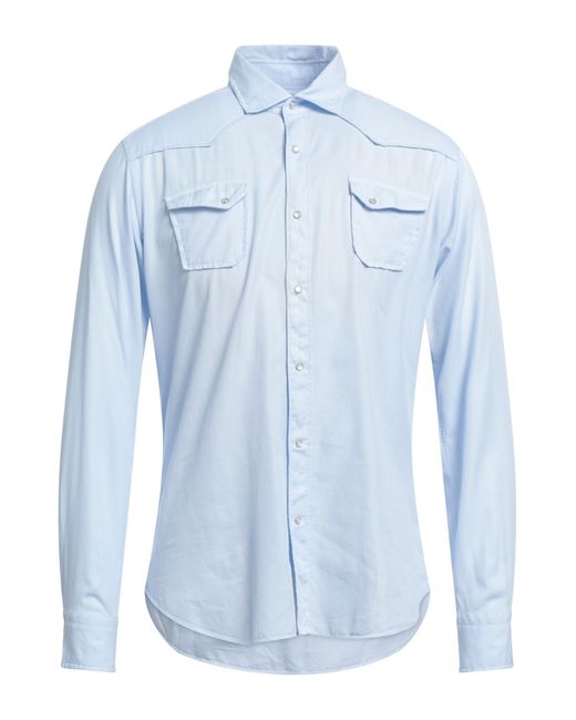 Camicia da Uomo di Truzzi in Blu | Lyst