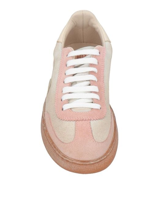 Moma Pink Sneakers Leather
