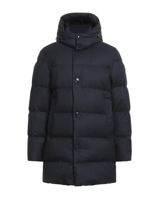 Woolrich Blue Down Jacket for men