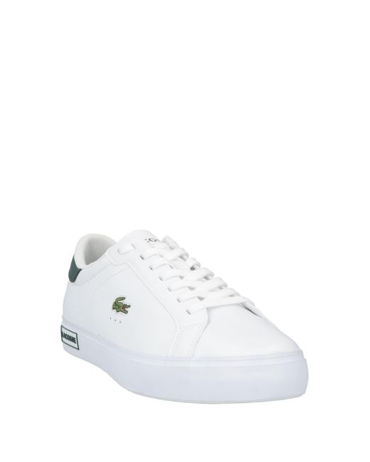 Lacoste White Trainers for men