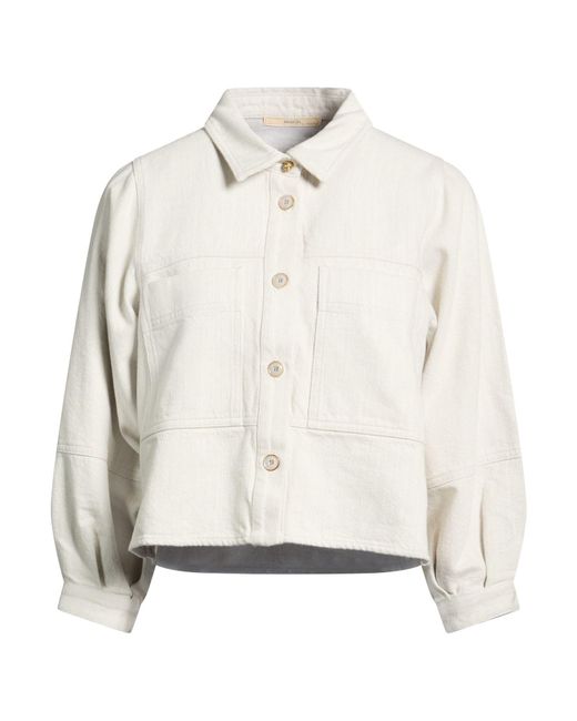 Sessun White Denim Outerwear