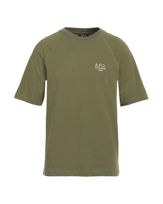 T-shirt A.P.C. pour homme en coloris Green