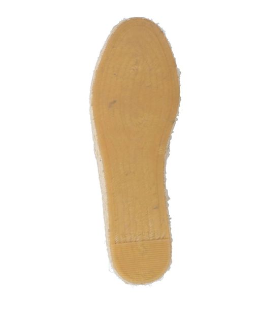 Tory Burch Brown Camel Espadrilles Leather, Textile Fibers