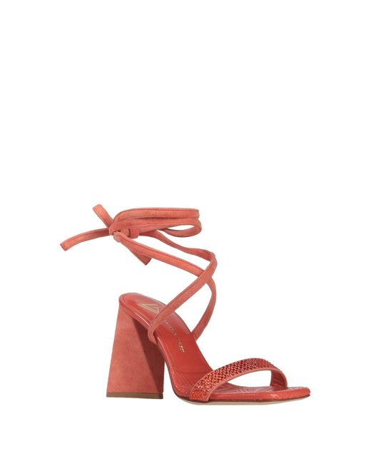 Giampaolo Viozzi Red Sandals