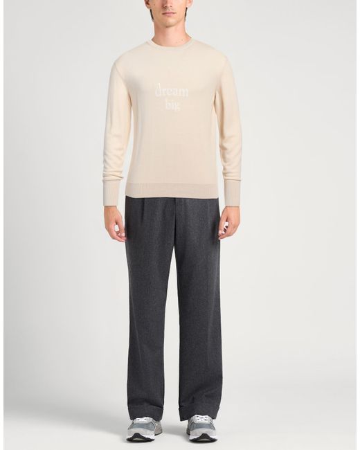 Eleventy White Sweater Wool for men
