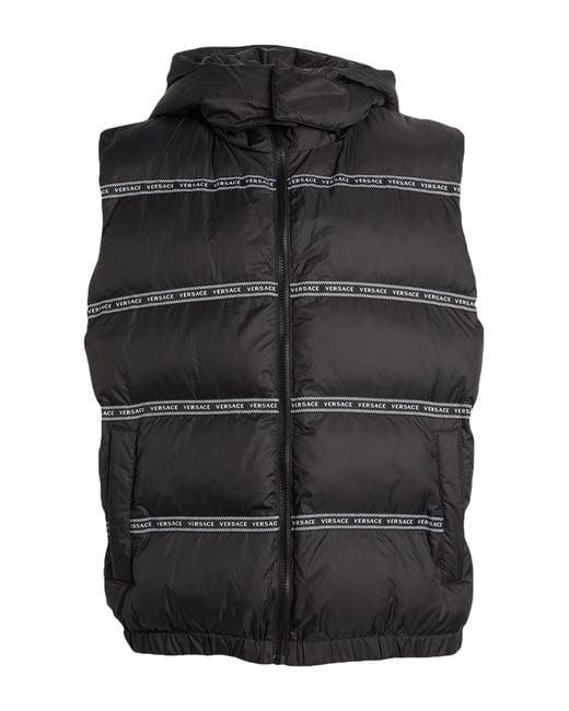 Versace Black Vests for men