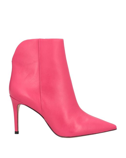 Carrano Pink Ankle Boots