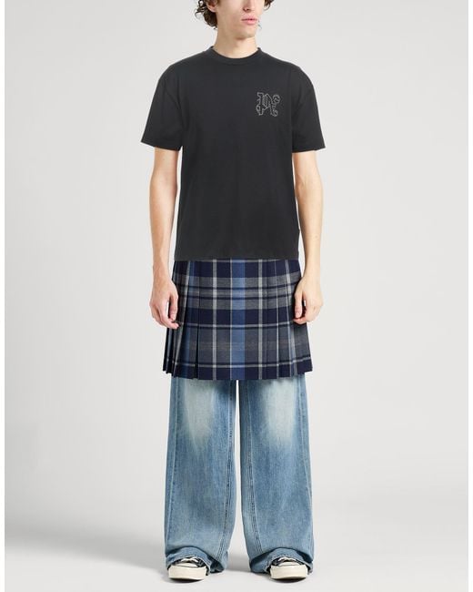 Palm Angels Black T-shirt for men