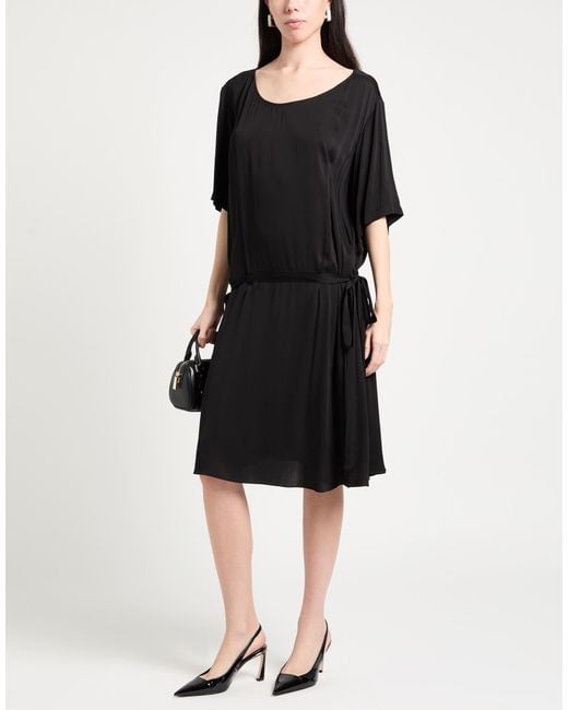 Robe midi Aspesi en coloris Black