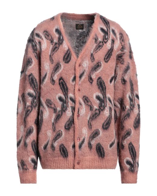 Needles Strickjacke in Pink für Herren