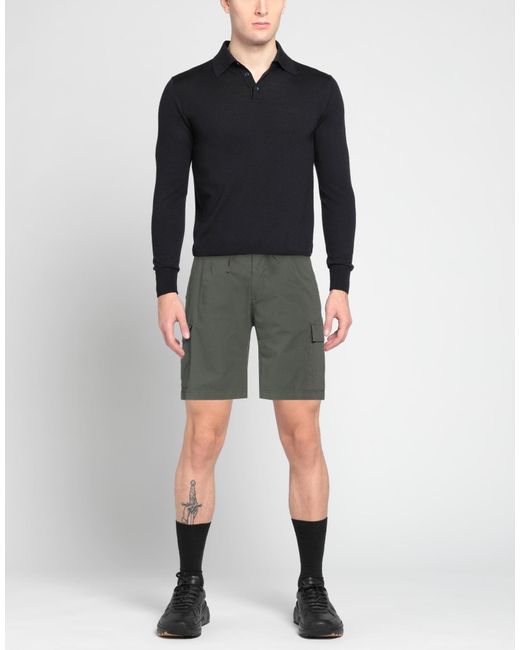 Daniele Alessandrini Gray Shorts & Bermuda Shorts for men