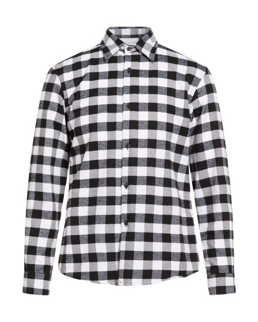 Gaelle Paris White Shirt Polyester, Viscose, Elastane for men