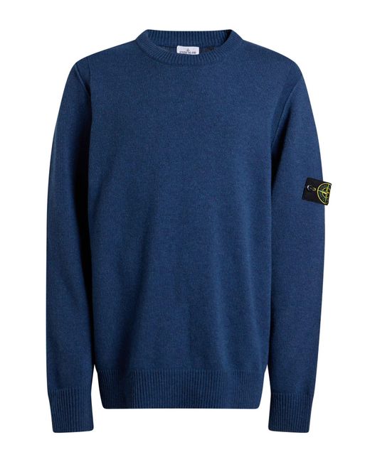 Pullover di Stone Island in Blue da Uomo
