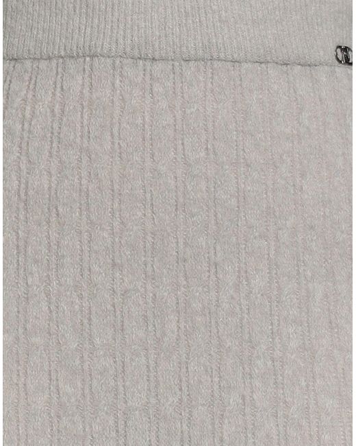 Liu Jo Gray Midi Skirt