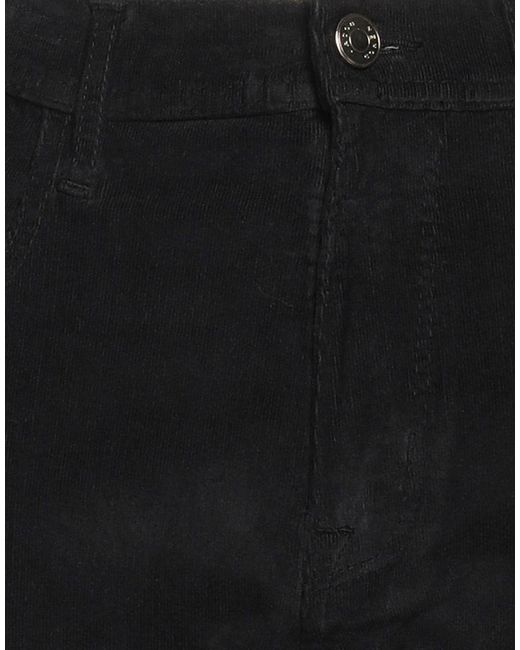 Jacob Cohen Black Pants Cotton, Elastane, Polyester