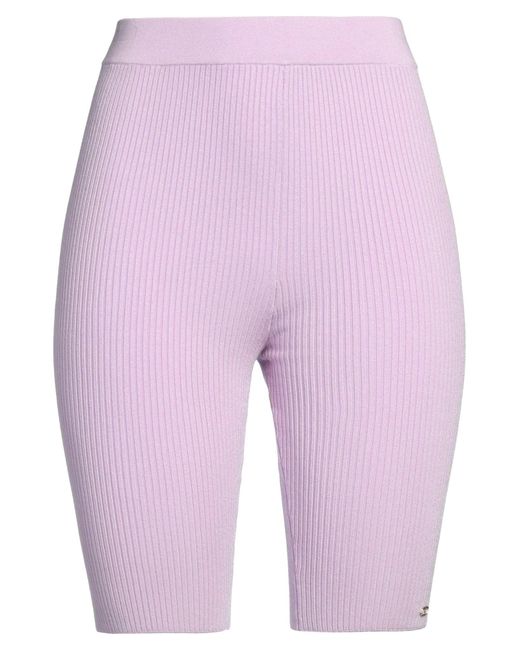 Elisabetta Franchi Purple Shorts & Bermuda Shorts