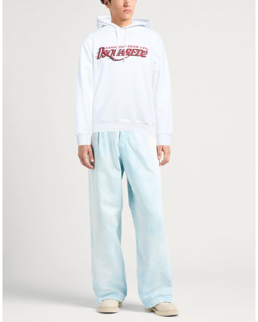 DSquared² White Sweatshirt for men
